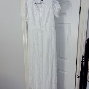 Merokeety white lace dress! NWT